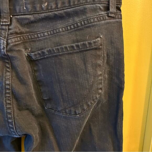 Paper Denim Cloth Black 10 Jeans Edgy Y2K Grunge Moto Biker Ankle Zip Goth Punk - Picture 10 of 16